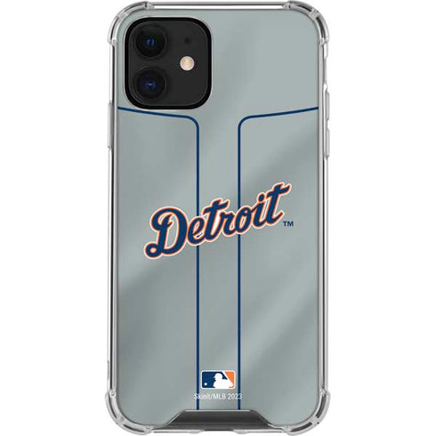 MLB Detroit Tigers Alternate/Away Jersey iPhone 12 Mini Clear Case