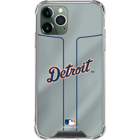 MLB Detroit Tigers Alternate/Away Jersey iPhone 12 Pro Clear Case