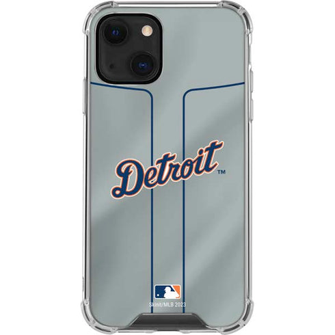 MLB Detroit Tigers Alternate/Away Jersey iPhone 14 Clear Case
