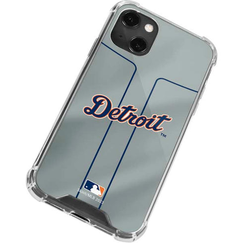 MLB Detroit Tigers Alternate/Away Jersey iPhone 14 Plus Clear Case