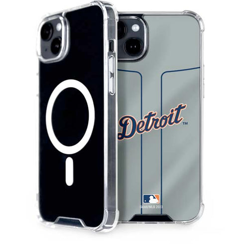 MLB Detroit Tigers Alternate/Away Jersey iPhone 15 Plus MagSafe Case