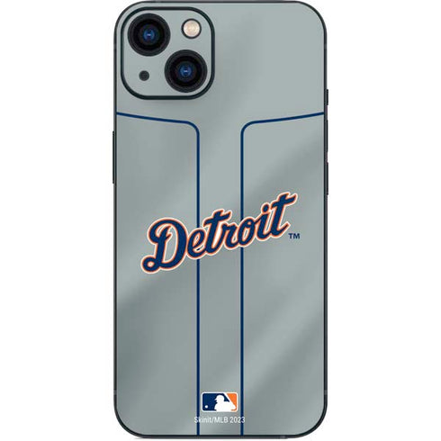 MLB Detroit Tigers Alternate/Away Jersey iPhone 15 Plus Skin