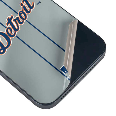 MLB Detroit Tigers Alternate/Away Jersey iPhone 15 Plus Skin