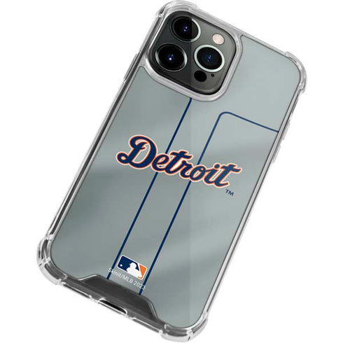MLB Detroit Tigers Alternate/Away Jersey iPhone 14 Pro Clear Case