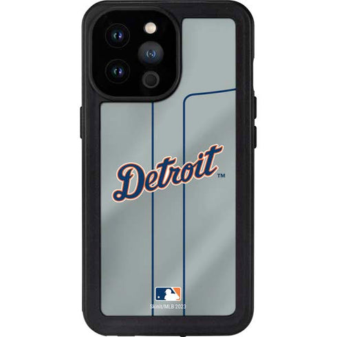 MLB Detroit Tigers Alternate/Away Jersey iPhone 14 Pro Max Waterproof Case