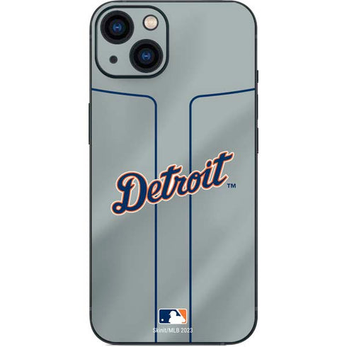 MLB Detroit Tigers Alternate/Away Jersey iPhone 14 Skin