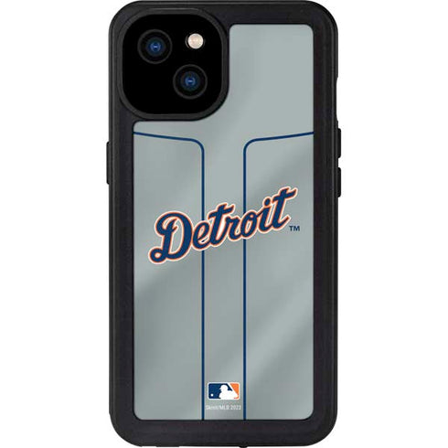 MLB Detroit Tigers Alternate/Away Jersey iPhone 15 Plus Waterproof Case