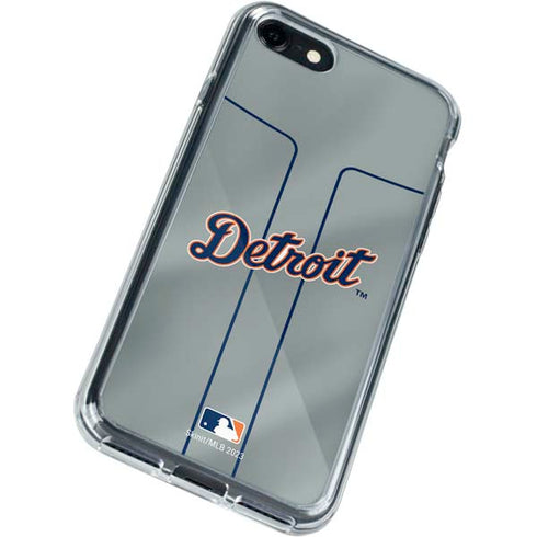 MLB Detroit Tigers Alternate/Away Jersey iPhone SE (2nd & 3rd Gen) Clear Case
