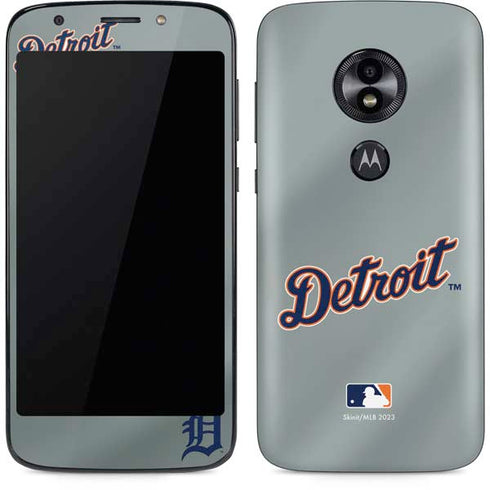 MLB Detroit Tigers Alternate/Away Jersey Moto E5 Play Skin