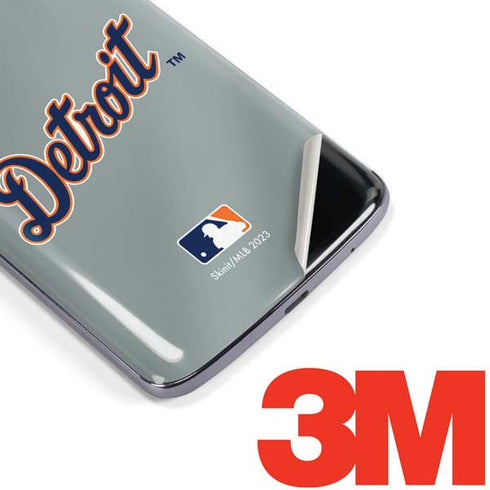 MLB Detroit Tigers Alternate/Away Jersey Moto E5 Plus Skin