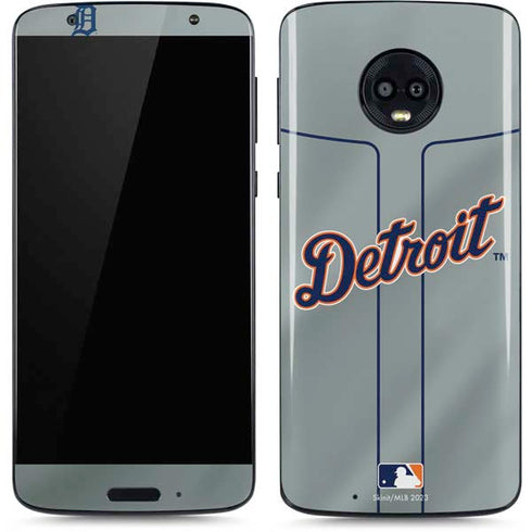 MLB Detroit Tigers Alternate/Away Jersey Moto G6 Skin
