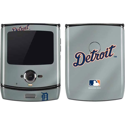 MLB Detroit Tigers Alternate/Away Jersey Motorola RAZR Skin