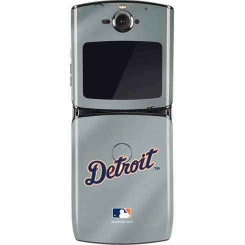 MLB Detroit Tigers Alternate/Away Jersey Motorola RAZR Skin
