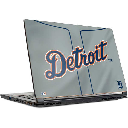 MLB Detroit Tigers Alternate/Away Jersey MSI GS65 Stealth Laptop Skin