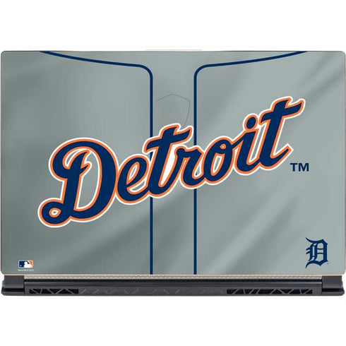 MLB Detroit Tigers Alternate/Away Jersey MSI GS65 Stealth Laptop Skin