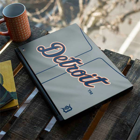 MLB Detroit Tigers Alternate/Away Jersey MSI GS65 Stealth Laptop Skin