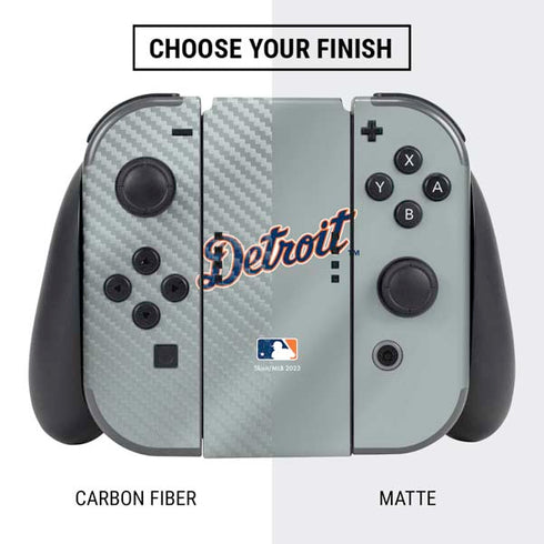 MLB Detroit Tigers Alternate/Away Jersey Nintendo Switch Bundle Skin