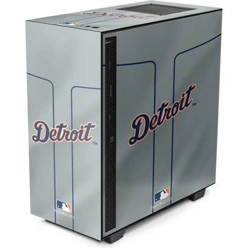 MLB Detroit Tigers Alternate/Away Jersey NZXT H510 Compact ATX Mid-Tower Case Skin