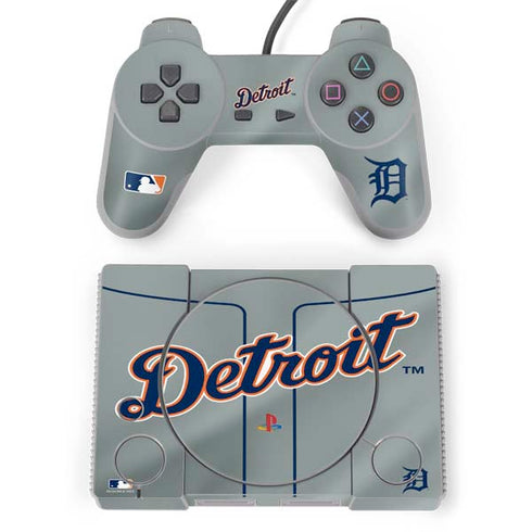 MLB Detroit Tigers Alternate/Away Jersey PlayStation Classic Bundle Skin