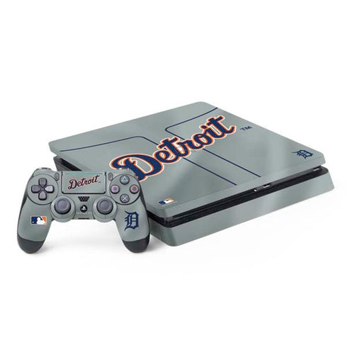 MLB Detroit Tigers Alternate/Away Jersey PS4 Slim Bundle Skin