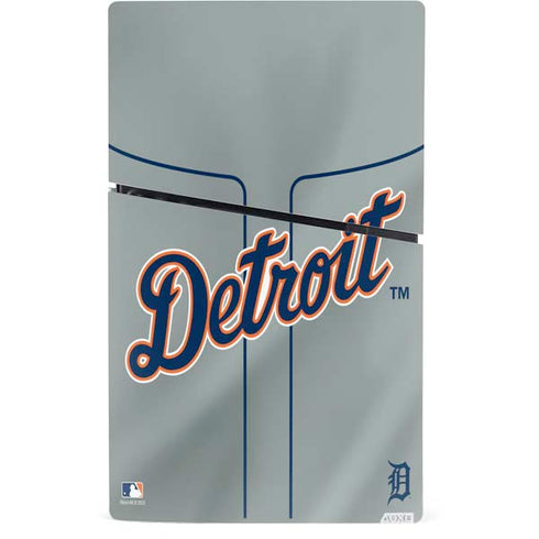 MLB Detroit Tigers Alternate/Away Jersey PS5 Slim Digital Edition Console Skin