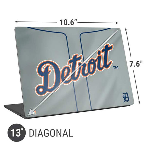 MLB Detroit Tigers Alternate/Away Jersey Universal Laptop 13in (10.6 x 7.6in) Skin