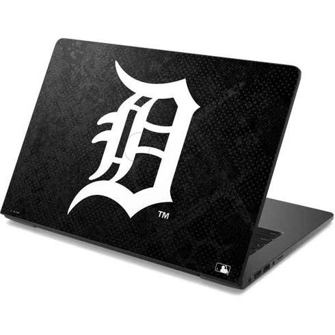 MLB Detroit Tigers Dark Wash Dell Chromebook Skin