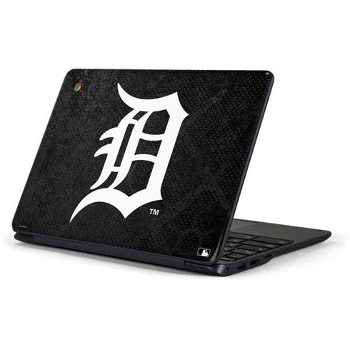 MLB Detroit Tigers Dark Wash Samsung Chromebook Skin