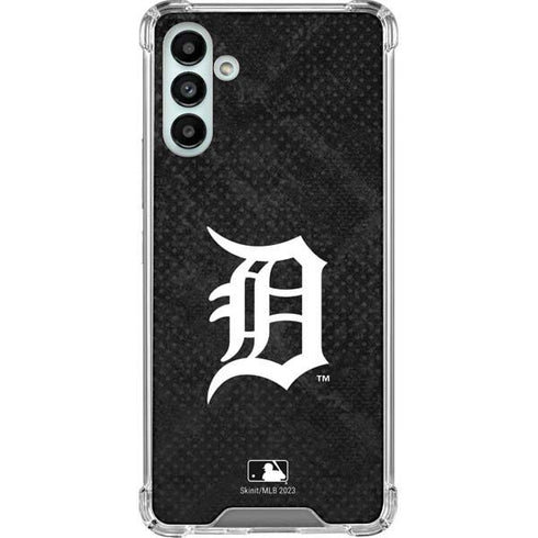 MLB Detroit Tigers Dark Wash Galaxy A13 5G Clear Case