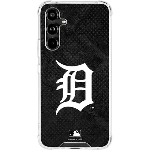 MLB Detroit Tigers Dark Wash Galaxy A54 5G Clear Case
