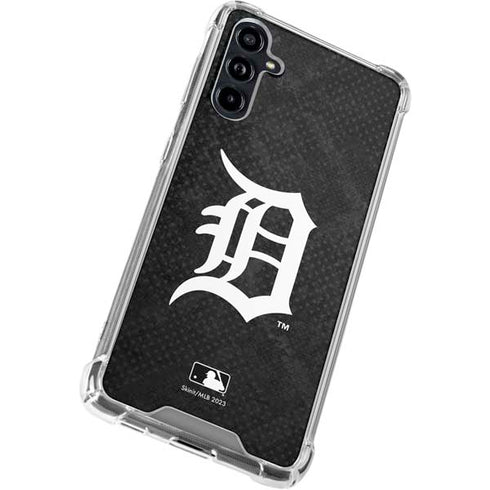 MLB Detroit Tigers Dark Wash Galaxy A54 5G Clear Case
