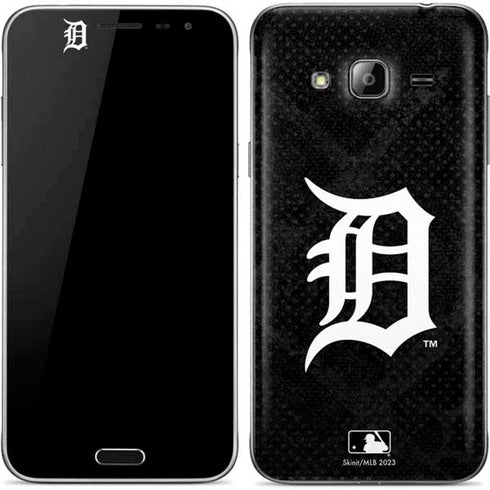 MLB Detroit Tigers Dark Wash Galaxy J3 Skin