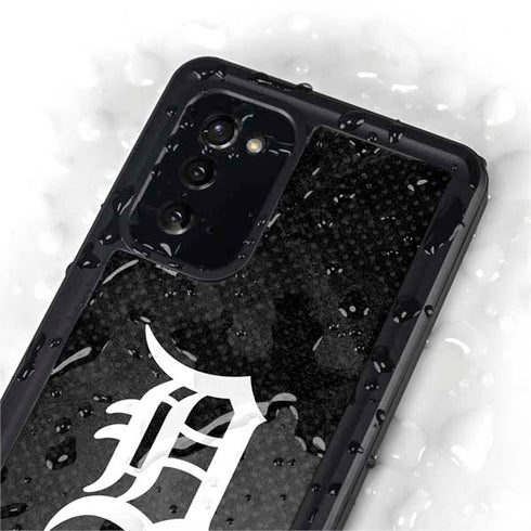 MLB Detroit Tigers Dark Wash Galaxy Note20 5G Waterproof Case