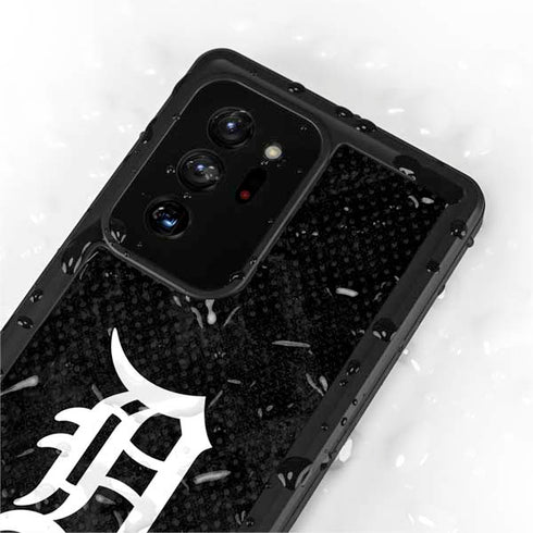 MLB Detroit Tigers Dark Wash Galaxy Note20 Ultra 5G Waterproof Case