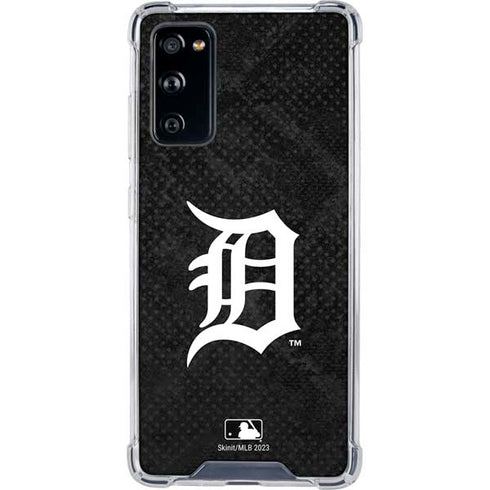 MLB Detroit Tigers Dark Wash Galaxy S20 FE Clear Case