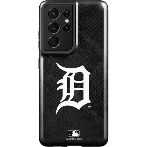 MLB Detroit Tigers Dark Wash Galaxy S21 Ultra 5G Pro Case
