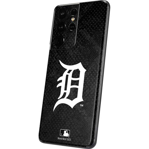 MLB Detroit Tigers Dark Wash Galaxy S21 Ultra 5G Skin
