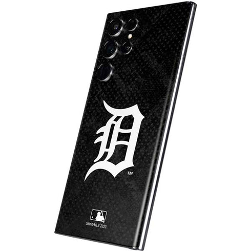 MLB Detroit Tigers Dark Wash Galaxy S22 Ultra Skin