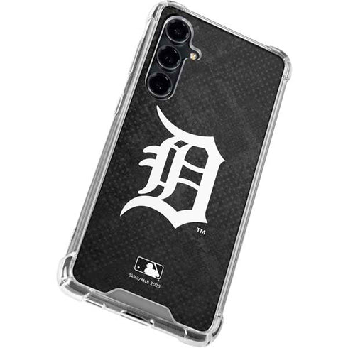 MLB Detroit Tigers Dark Wash Galaxy S23 FE Clear Case