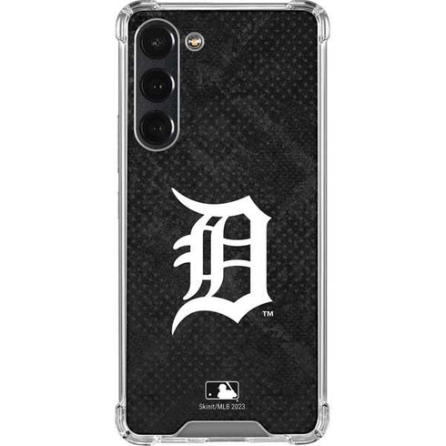 MLB Detroit Tigers Dark Wash Galaxy S23 Plus Clear Case