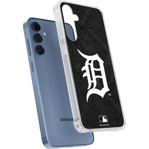 MLB Detroit Tigers Dark Wash Galaxy S24 Clear Case