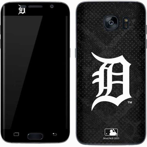 MLB Detroit Tigers Dark Wash Galaxy S7 Skin