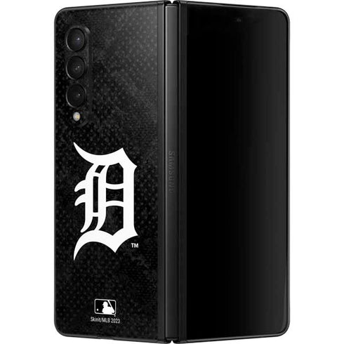 MLB Detroit Tigers Dark Wash Galaxy Z Fold3 5G Skin
