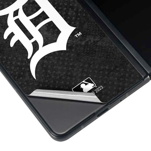 MLB Detroit Tigers Dark Wash Galaxy Z Fold3 5G Skin