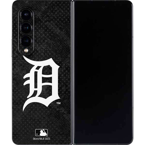 MLB Detroit Tigers Dark Wash Galaxy Z Fold4 5G Skin