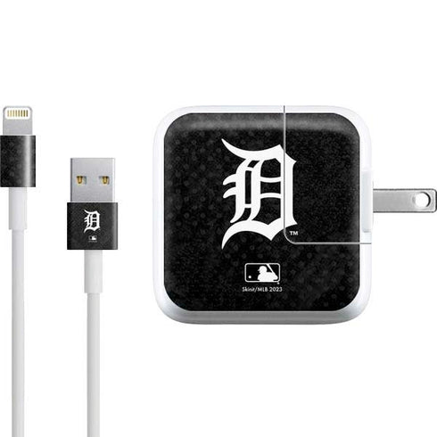 MLB Detroit Tigers Dark Wash iPad Charger (10W USB) Skin