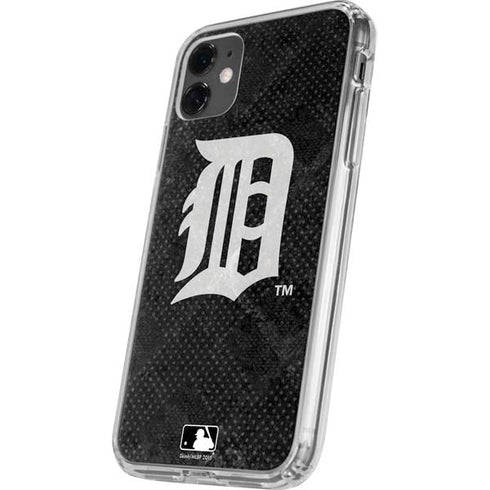 MLB Detroit Tigers Dark Wash iPhone 11 Clear Case