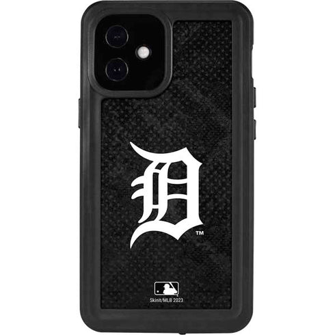 MLB Detroit Tigers Dark Wash iPhone 12 Mini Waterproof Case