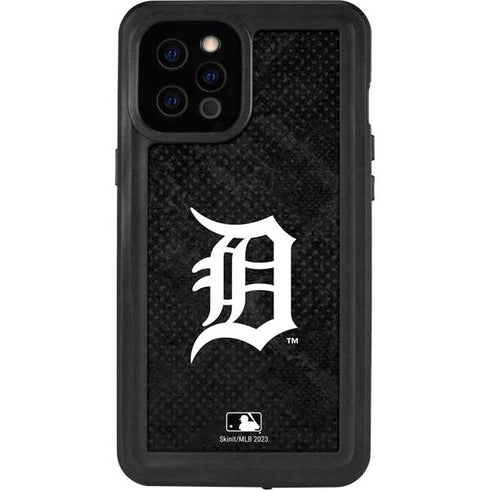 MLB Detroit Tigers Dark Wash iPhone 12 Pro Max Waterproof Case