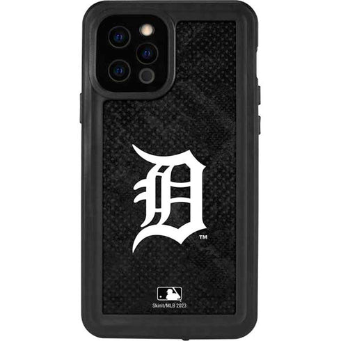 MLB Detroit Tigers Dark Wash iPhone 12 Pro Waterproof Case